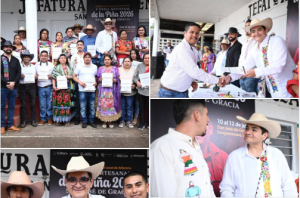 Preside Arturo Hernández, premiación del XXXIII Concurso Local Artesanal de Alfarería en San José de Gracia.