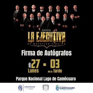 ¡Banda La Ejecutiva llega a Camécuaro!