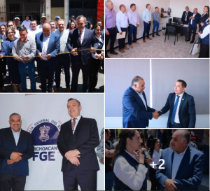 INAUGURAN OFICINAS DE LA AGENCIA DEL MINISTERIO PÚBLICO EN JACONA