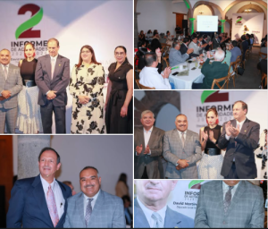 ISIDORO PRESENTE EN EL 2do. INFORME DE LABORES DE DAVID MARTÍNEZ GOWMAN