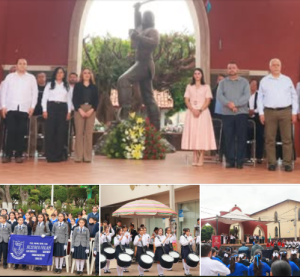 AUTORIDADES HONRAN A MORELOS EN ANIVERSARIO DE SU NATALICIO