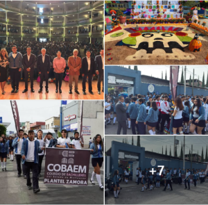 Celebran 36 Aniversario del Colegio de Bachilleres, Plantel Zamora