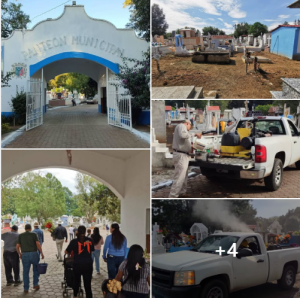 Listo el Panteón Municipal de Tangancícuaro para recibir a más de 3 mil visitantes por Día de Muertos